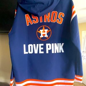 Brand New With Tags  VS Pink Astros , Windbreaker material